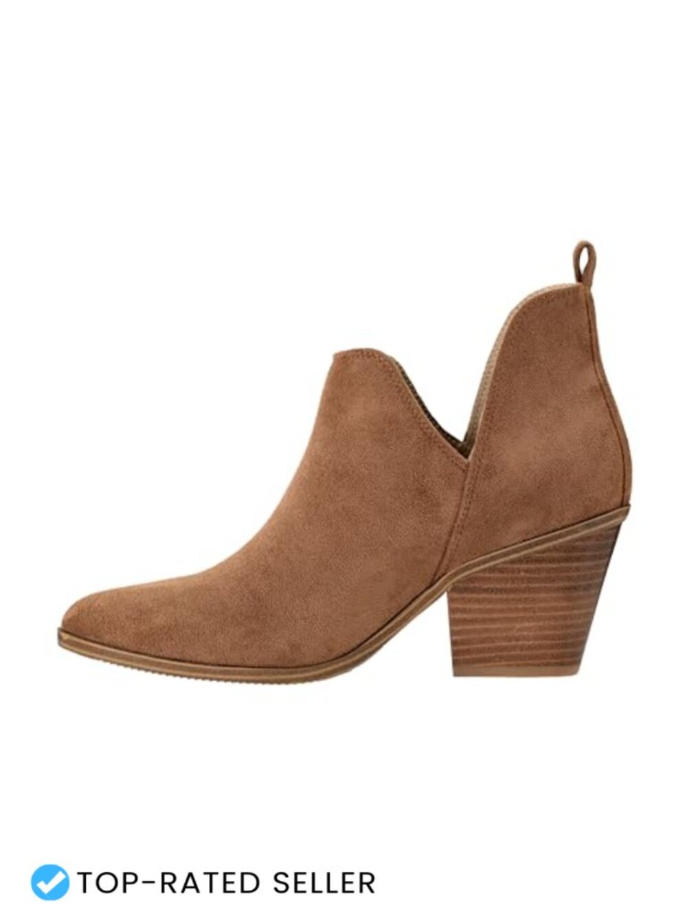 Corkys Footwear Sassy Pants Booties 2.75-Inch Stacked Heel Memory Foam Slip-On